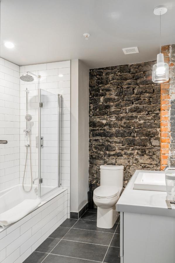Ferienwohnung Les Lofts Du Tresor - Par Les Lofts Vieux-Quebec Exterior foto