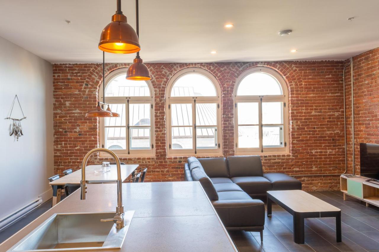 Ferienwohnung Les Lofts Du Tresor - Par Les Lofts Vieux-Quebec Exterior foto