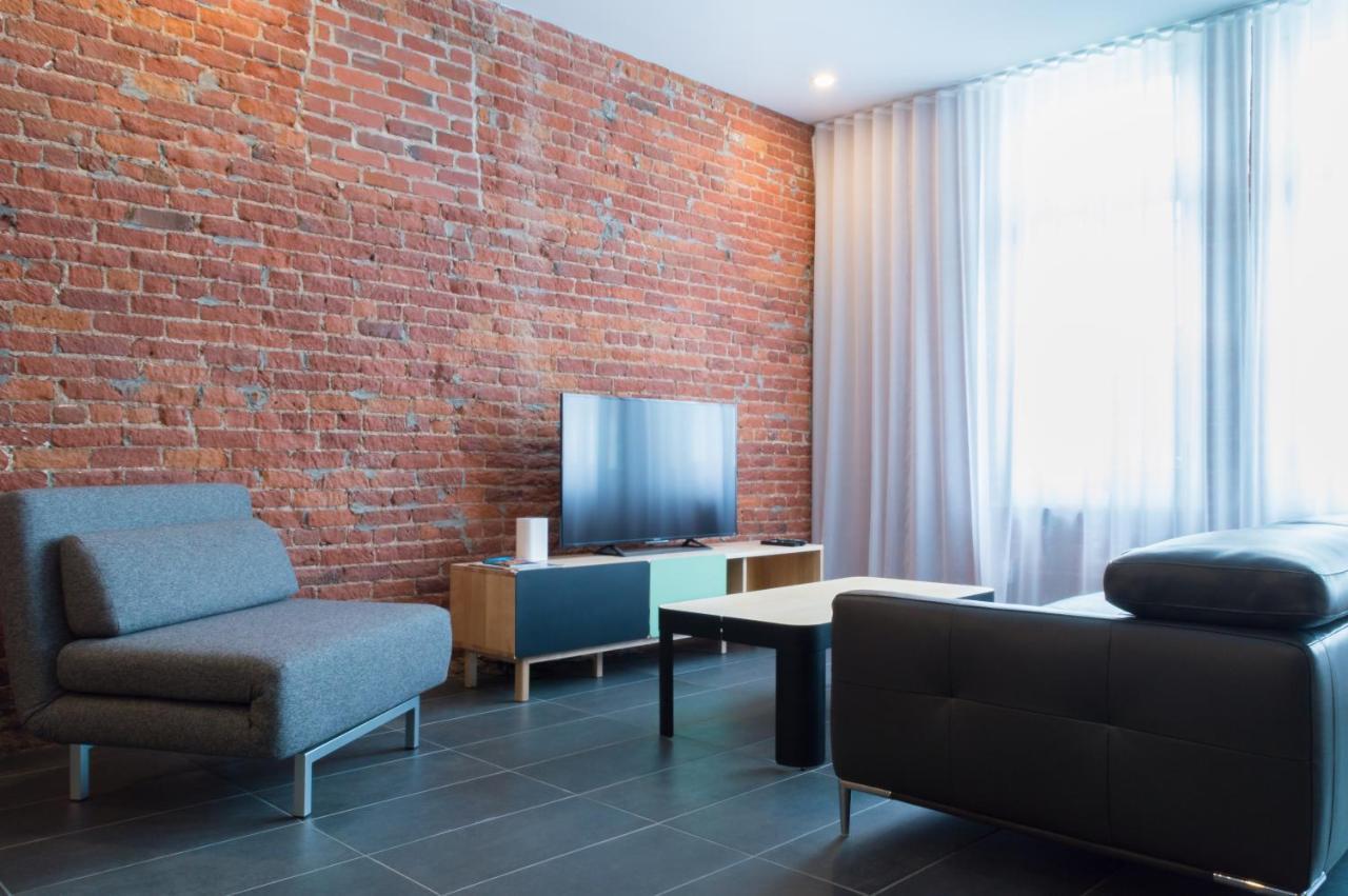 Ferienwohnung Les Lofts Du Tresor - Par Les Lofts Vieux-Quebec Exterior foto
