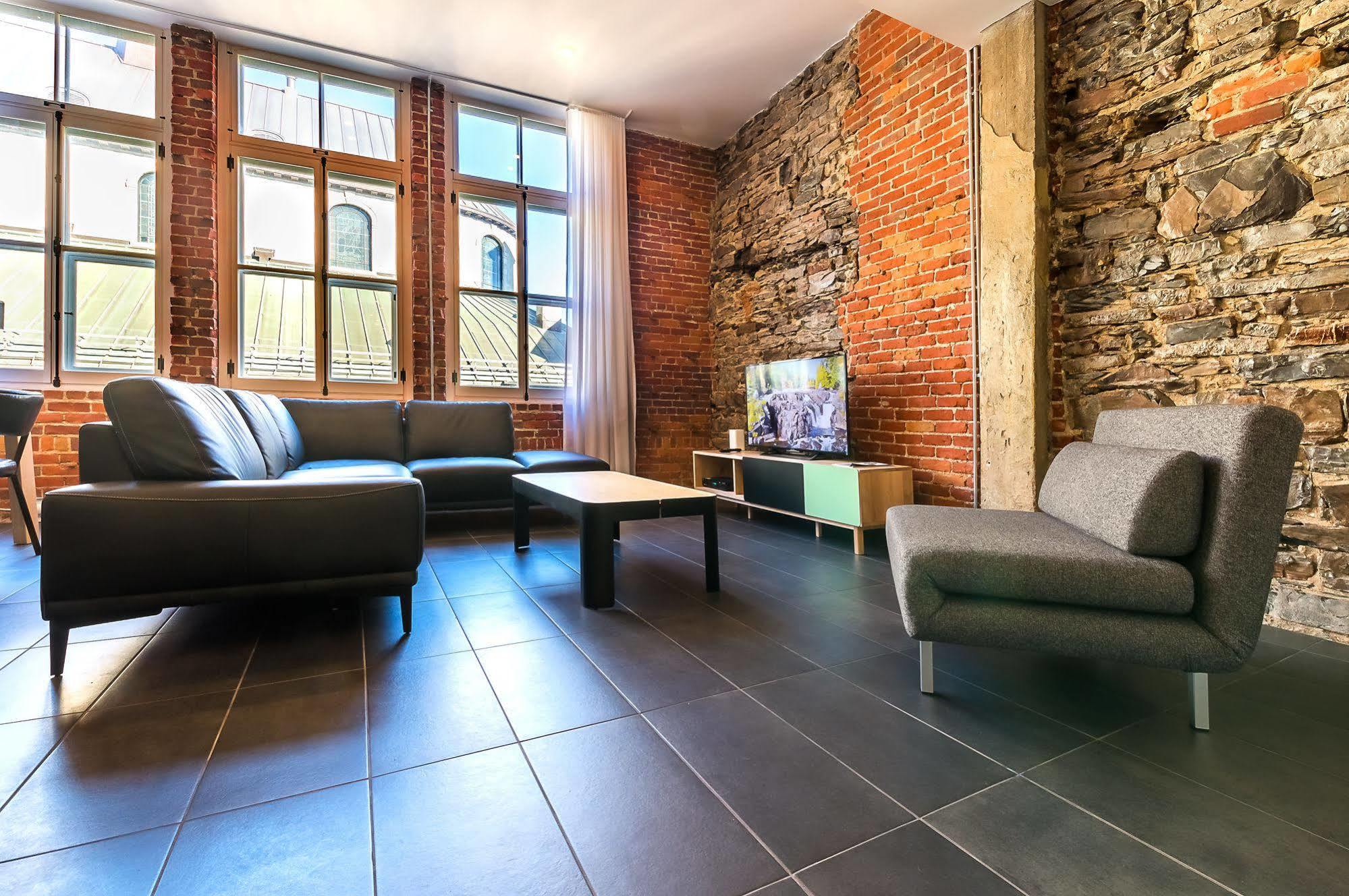 Ferienwohnung Les Lofts Du Tresor - Par Les Lofts Vieux-Quebec Exterior foto