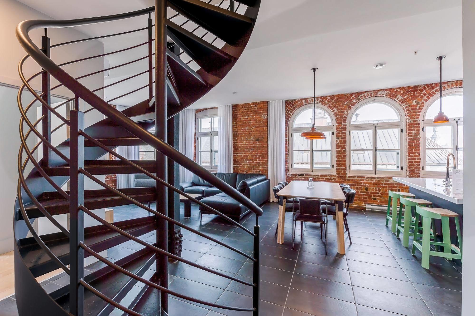 Ferienwohnung Les Lofts Du Tresor - Par Les Lofts Vieux-Quebec Exterior foto