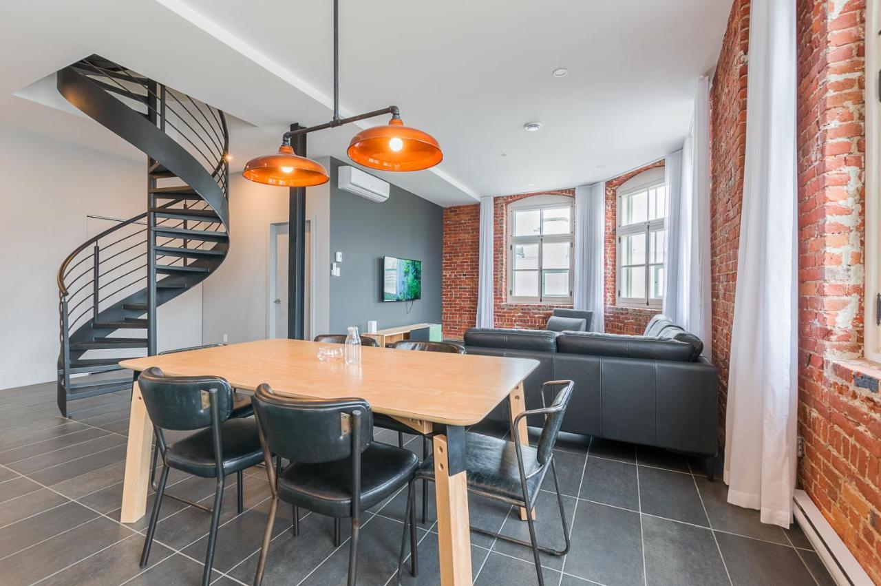 Ferienwohnung Les Lofts Du Tresor - Par Les Lofts Vieux-Quebec Exterior foto